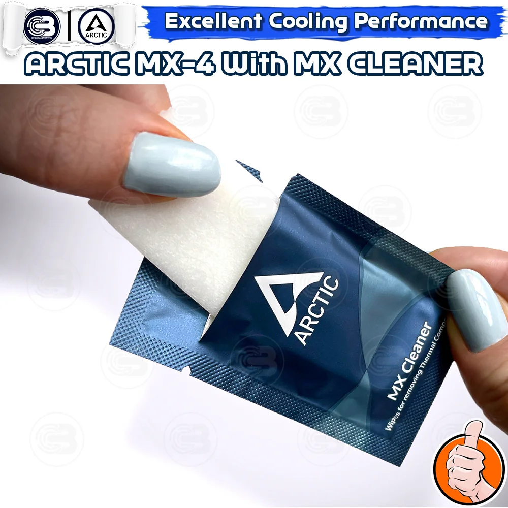 [CoolBlasterThai] ARCTIC MX-4 4g. Thermal Compound with 2x MX-Cleaner (ซิลิโคนนำความร้อน)
