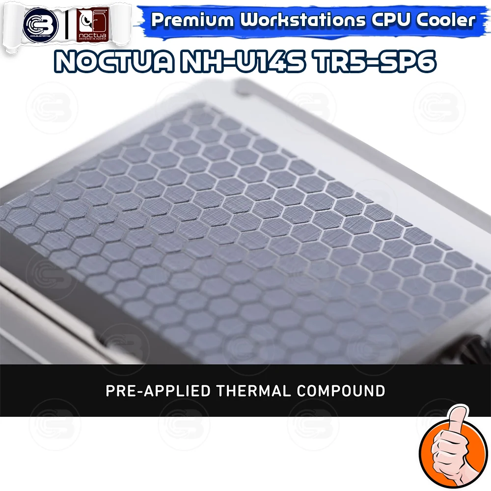 [CoolBlasterThai] NOCTUA NH-U14S TR5-SP6 CPU Cooler (sTR5/SP6) ประกัน 6 ปี