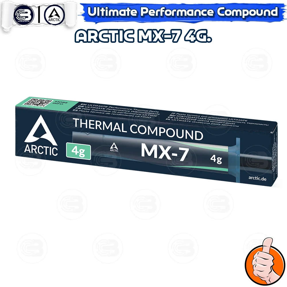 [CoolBlasterThai] ARCTIC MX-7 4g. Thermal compound (Heat sink silicone) (ซิลิโคนนำความร้อน)
