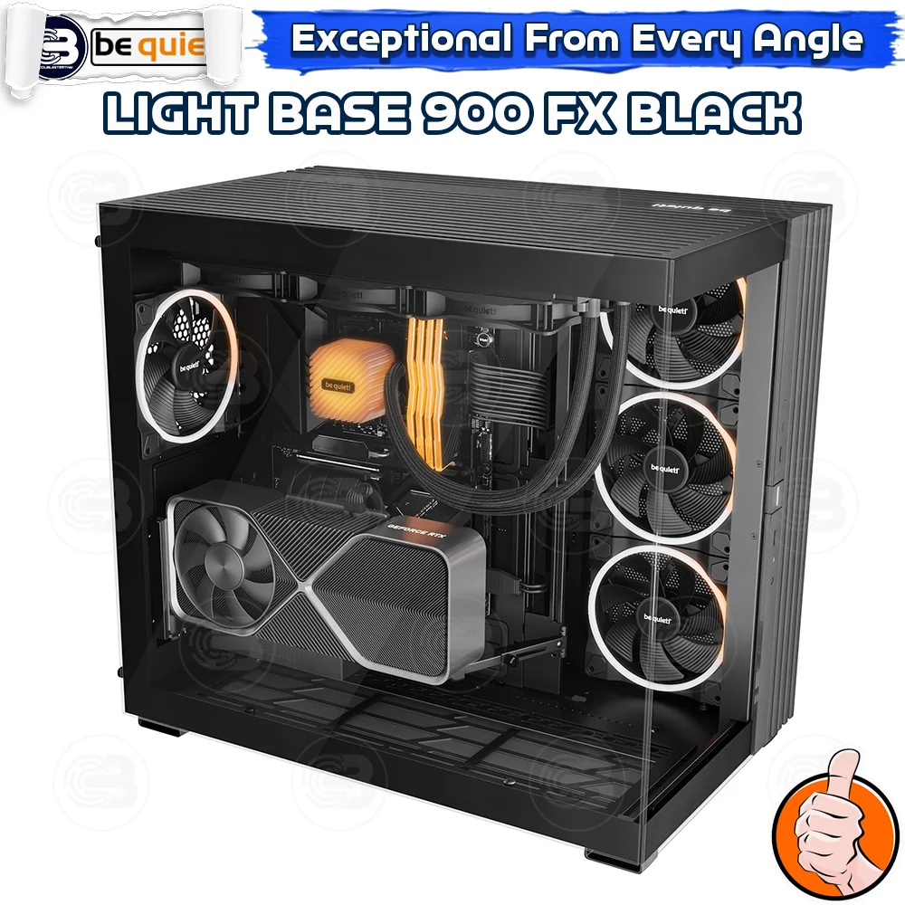 [CoolBlasterThai] Be Quiet LIGHT BASE 900 FX Black PC Case (BGW71) ประกัน 3 ปี