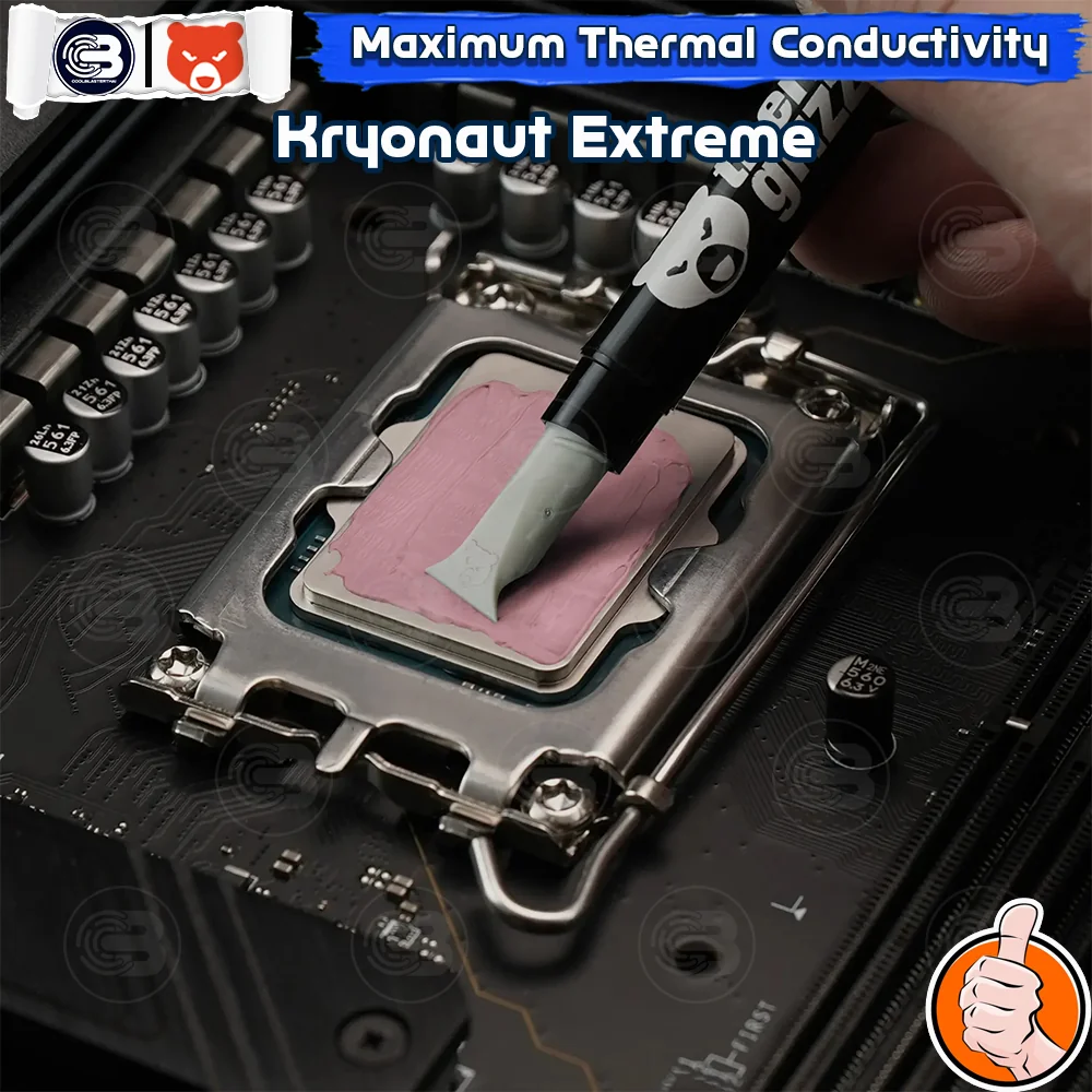 [CoolBlasterThai] THERMAL GRIZZLY KRYONAUT EXTREME 2g.Thermal compound (ซิลิโคนนำความร้อน)
