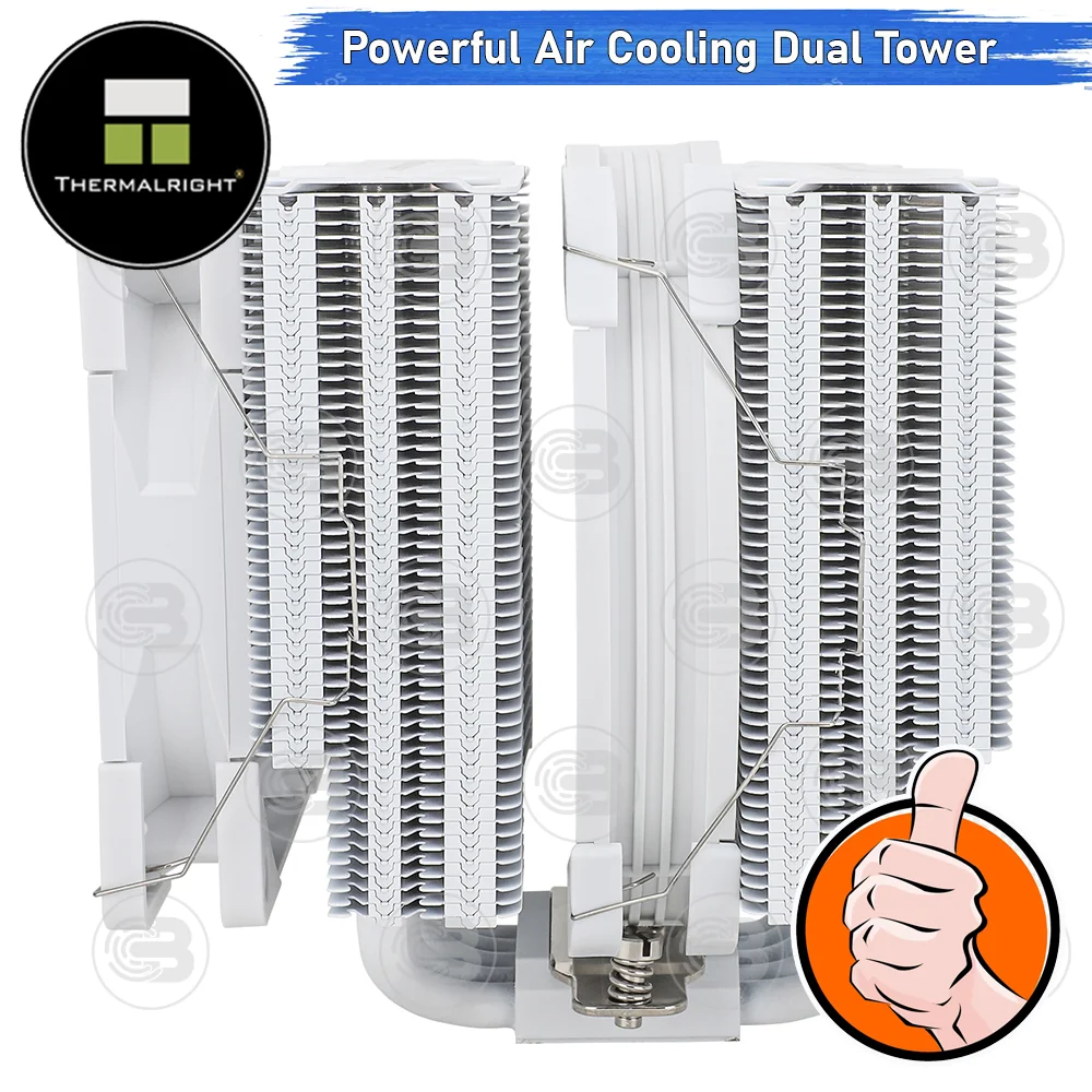 [CoolBlasterThai] Thermalright Frost Commander 140 White CPU Heat Sink (AM5/LGA1851 Ready) ประกัน 5 ปี