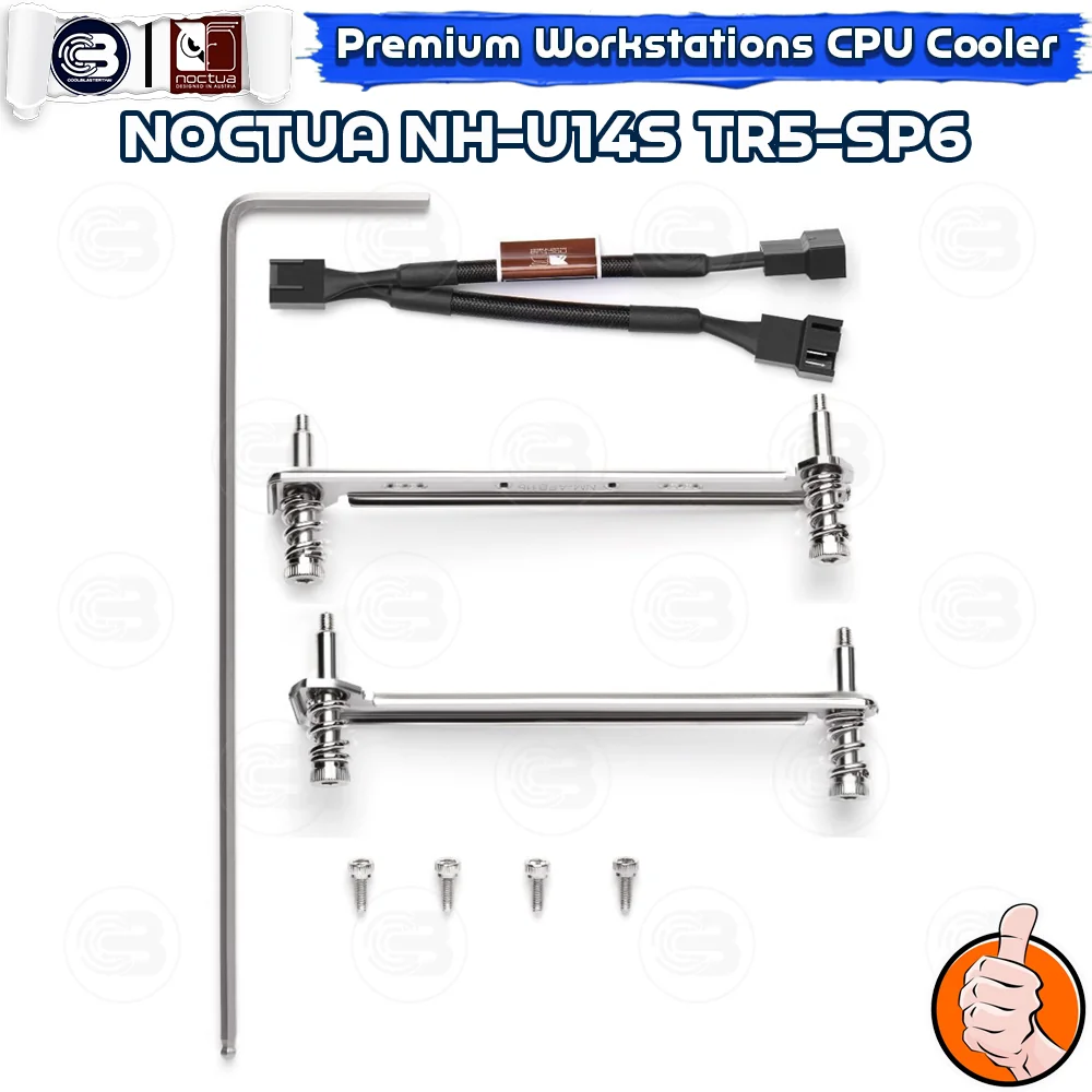 [CoolBlasterThai] NOCTUA NH-U14S TR5-SP6 CPU Cooler (sTR5/SP6) ประกัน 6 ปี