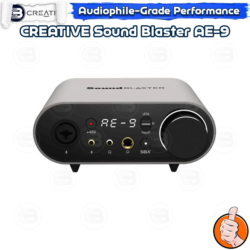 [CoolBlasterThai] CREATIVE Sound Blaster AE-9 Internal Sound Card (การ์ดเสียง)