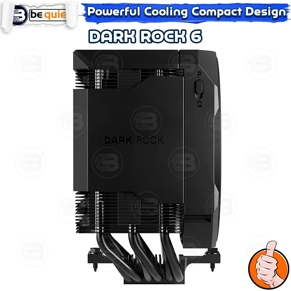 [CoolBlasterThai] Be Quiet Dark Rock 6 Heat Sink CPU Cooler (AM5/LGA1851 Ready) (BK046) ประกัน 3 ปี