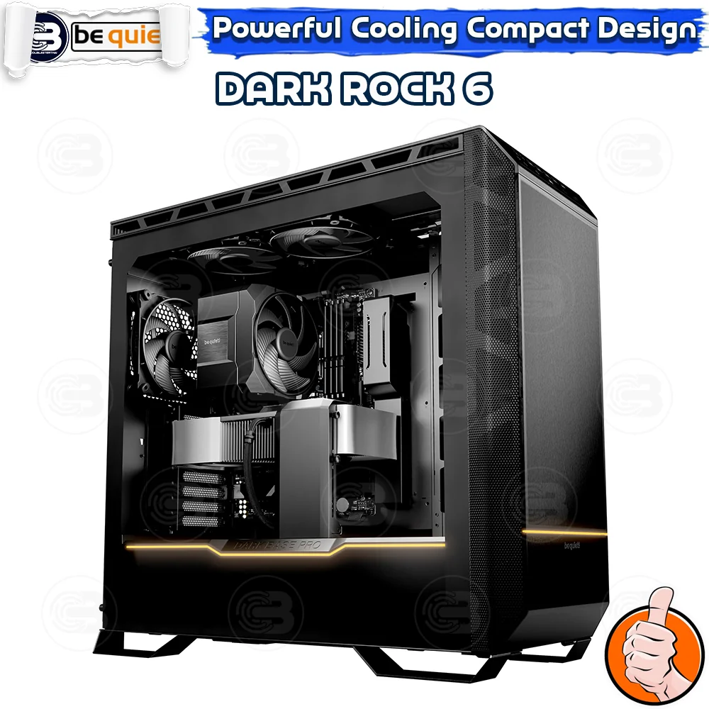 [CoolBlasterThai] Be Quiet Dark Rock 6 Heat Sink CPU Cooler (AM5/LGA1851 Ready) (BK046) ประกัน 3 ปี