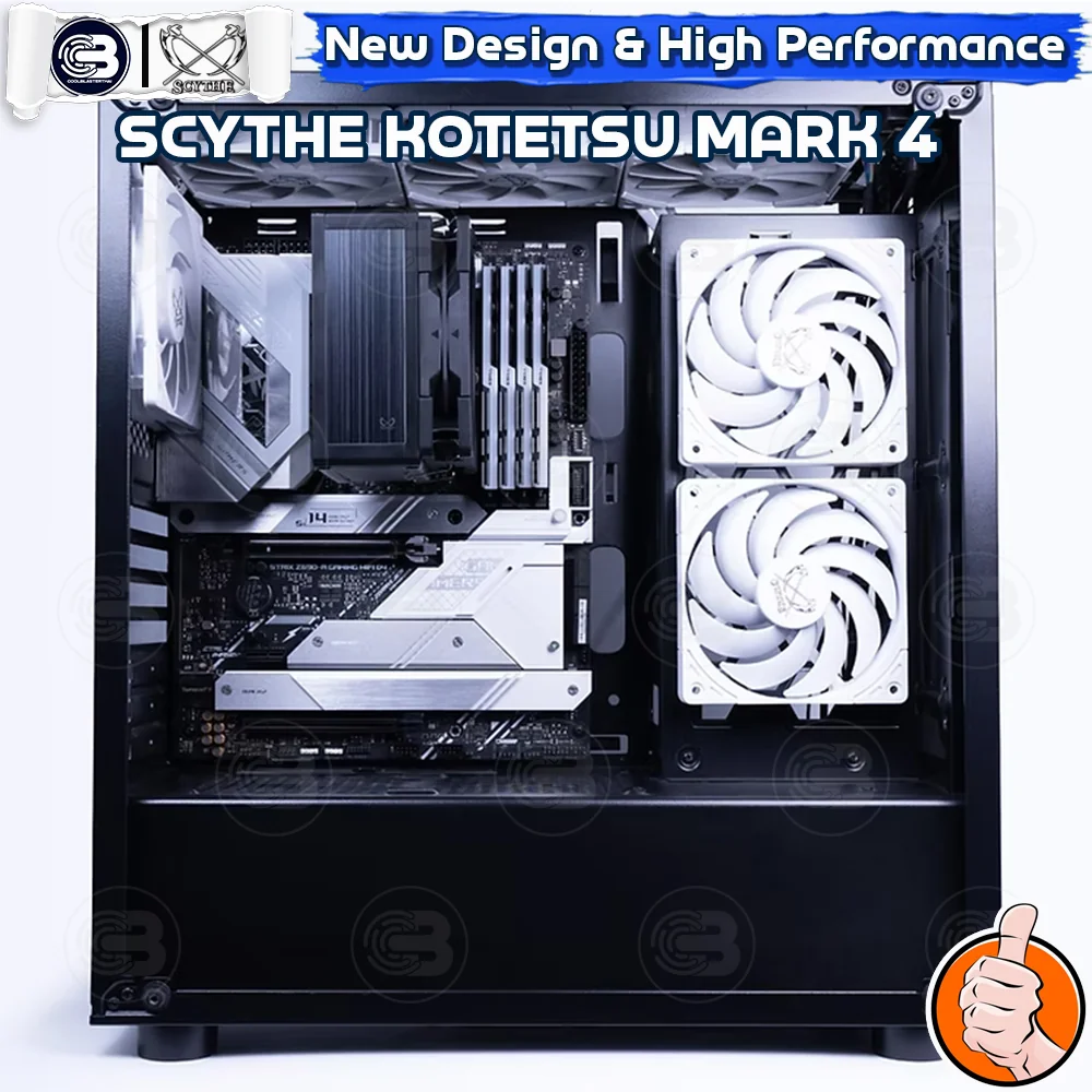 [CoolBlasterThai] SCYTHE KOTETSU MARK 4 CPU Cooler Single Tower 4 Heatpipes (AM5/LGA1851 Ready)
