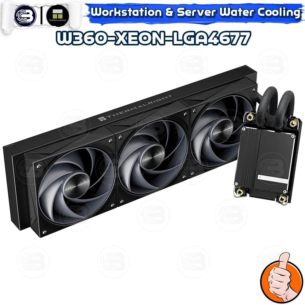 [CoolBlasterThai] Thermalright W360-XEON-LGA4677 AIO Liquid CPU Cooler (AMD SP6/TR5) (ชุดระบายความร้อน)