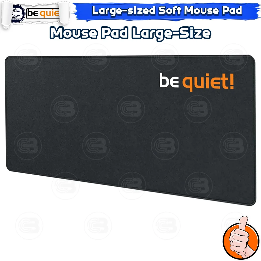 [CoolBlasterThai] Be Quiet Mouse Pad Large (700x295mm) (แผ่นรองเมาส์)