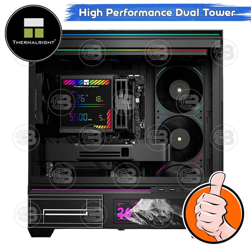 [CoolBlasterThai] Thermalright Peerless Assassin 140 Digital Black Heat Sink (AM5/LGA1851 Ready) ประกัน 3 ปี