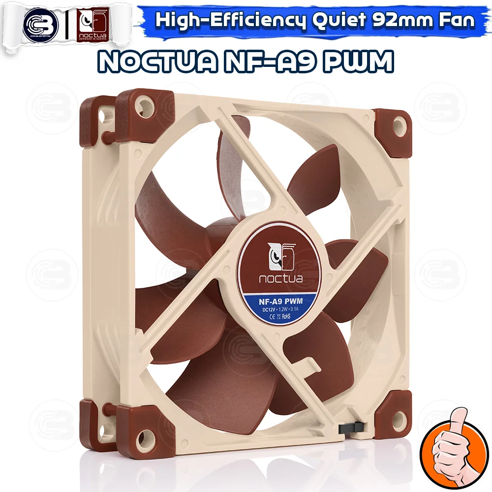 [CoolBlasterThai] NOCTUA NF-A9 PWM PC Fan Case (size 92 mm.) ประกัน 6 ปี