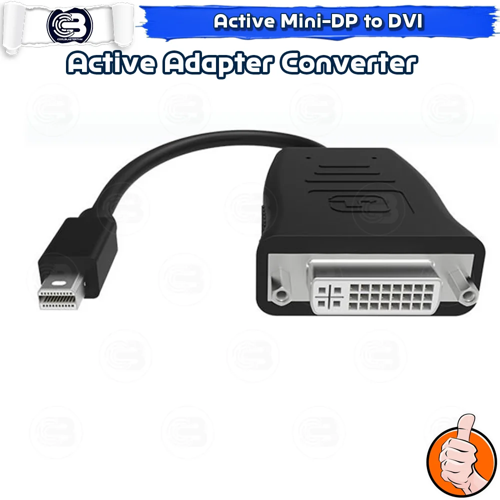 [CoolBlasterThai] Active Mini DisplayPort/Thunderbolt (mDP) to DVI