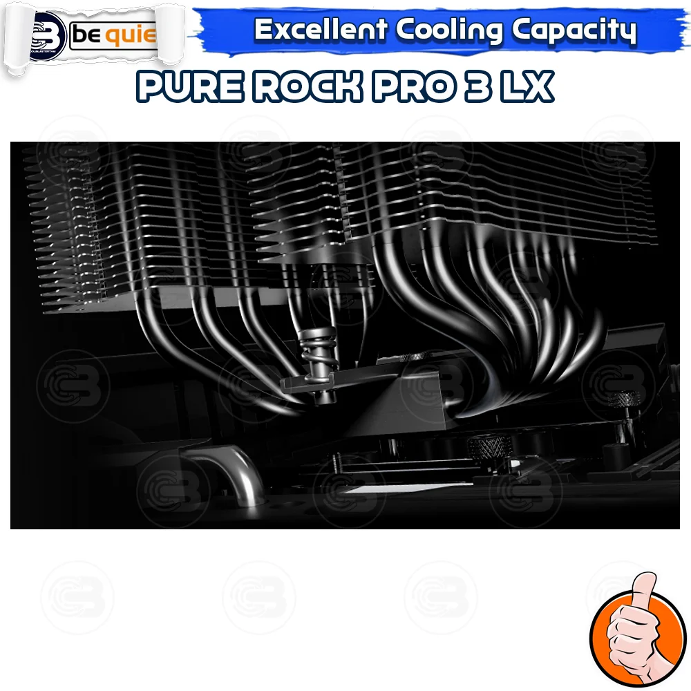 [CoolBlasterThai] Be Quiet Pure Rock Pro 3 LX Heat Sink CPU Cooler (AM5/LGA1851 Ready) (BK043) ประกัน 3 ปี