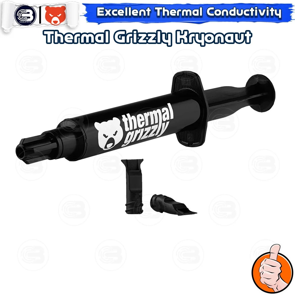 [CoolBlasterThai] THERMAL GRIZZLY KRYONAUT 11.1g.Thermal compound (ซิลิโคนนำความร้อน)