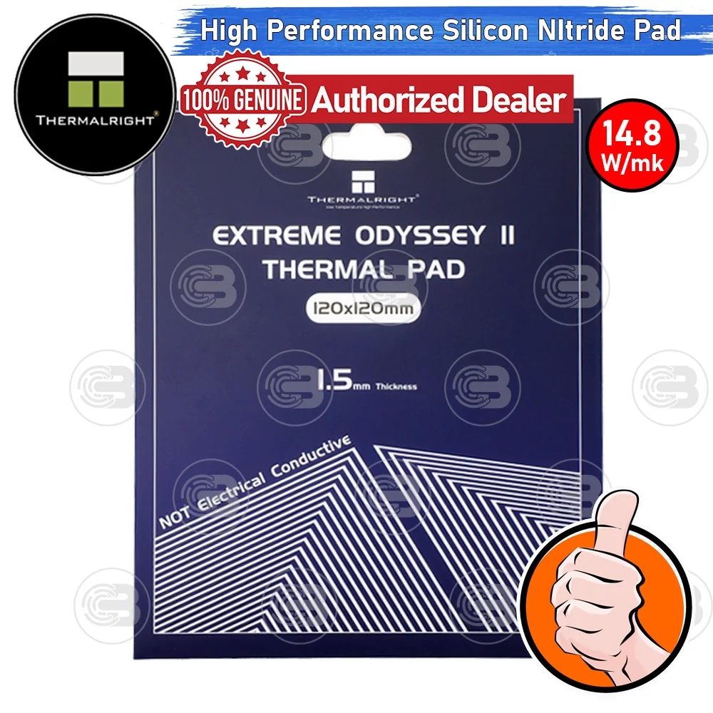 [CoolBlasterThai] Thermalright Extreme Odyssey II Thermal Pad (Silicon Nitride) 120x120x1.5 mm./14.8 W/mK