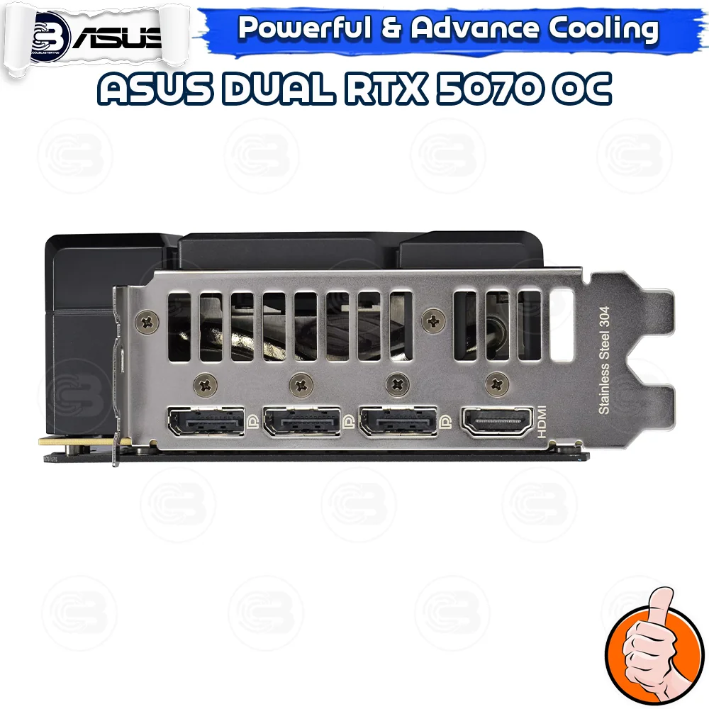 [CoolBlasterThai] ASUS DUAL RTX5070 12GB GDDR7 OC Edition(3Y-ARC)
