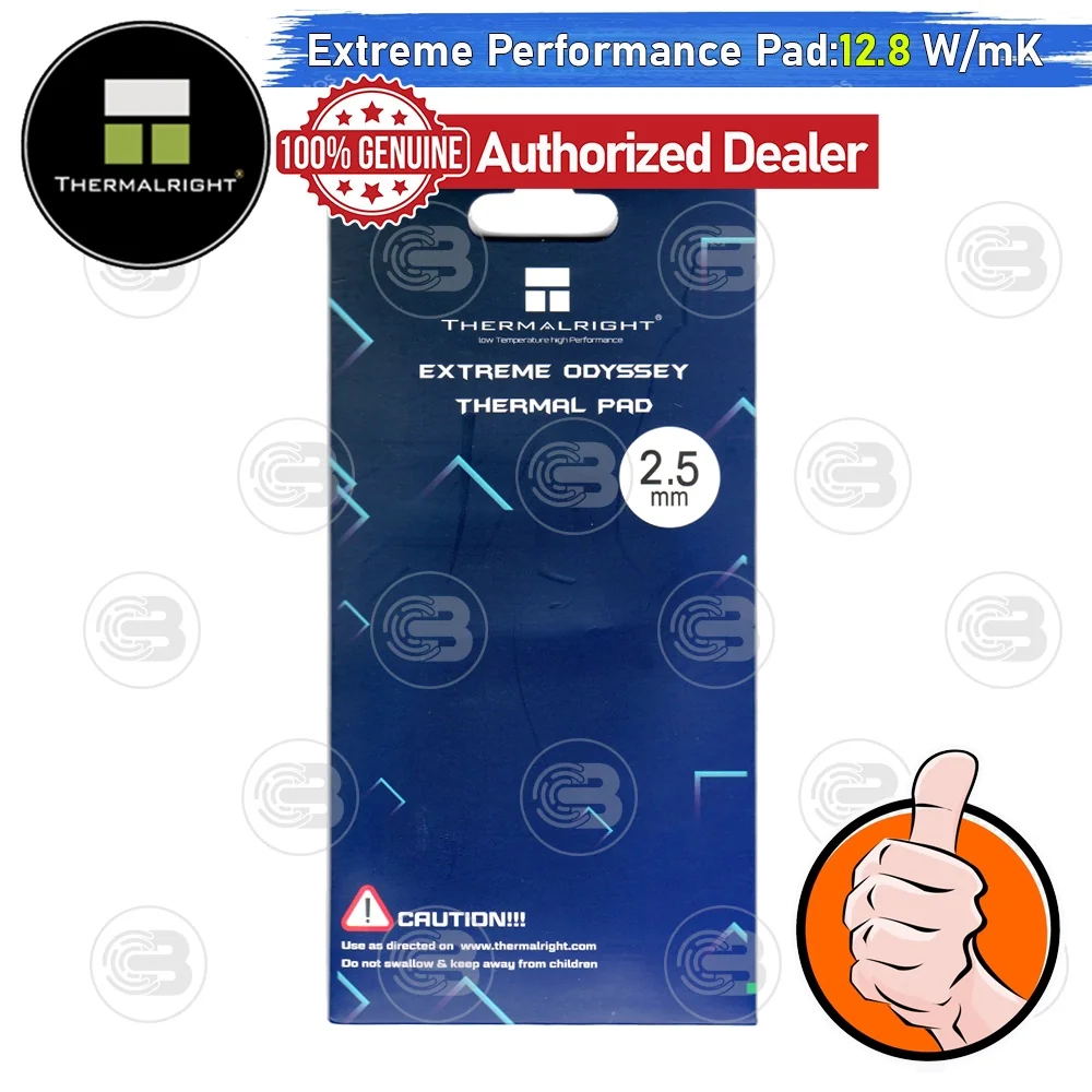[CoolBlasterThai] Thermalright Extreme Odyssey Thermal Pad 85x45x2.5 mm./12.8 W/mK