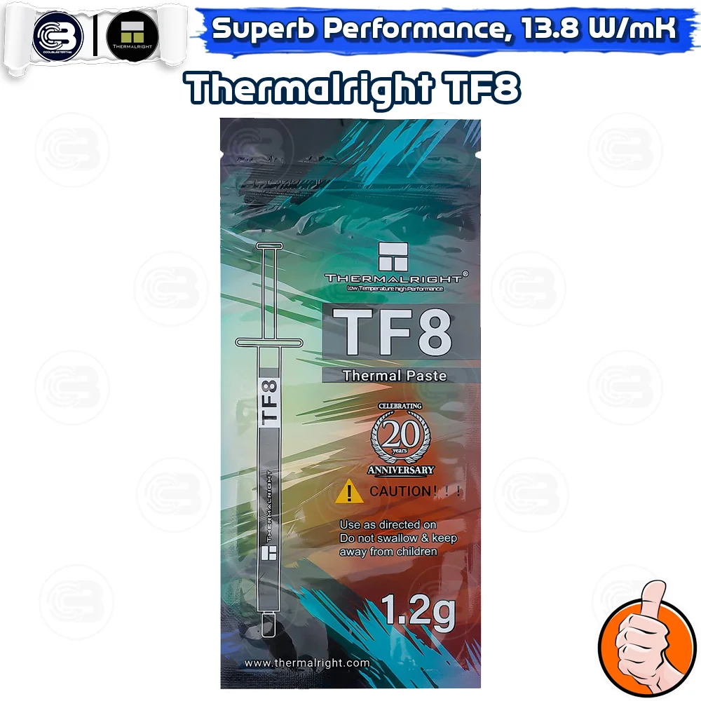 [CoolBlasterThai] Thermalright TF8 Thermal Compound 1.2g./13.8 W/m.k (ซิลิโคนนำความร้อน)