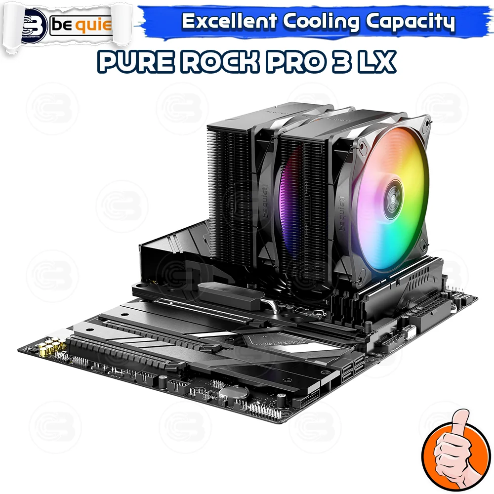[CoolBlasterThai] Be Quiet Pure Rock Pro 3 LX Heat Sink CPU Cooler (AM5/LGA1851 Ready) (BK043) ประกัน 3 ปี