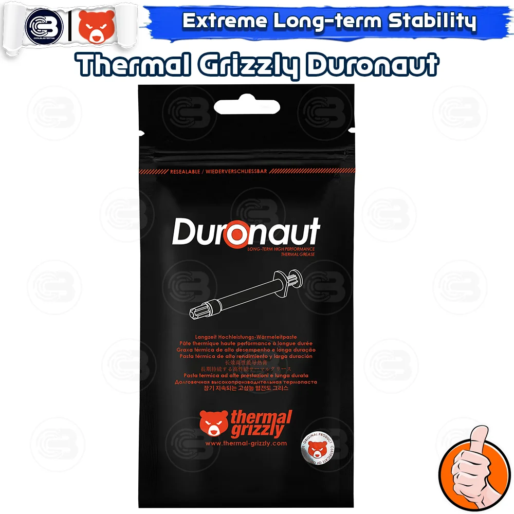 [CoolBlasterThai] THERMAL GRIZZLY DURONAUT 6g.Thermal compound (ซิลิโคนนำความร้อน)