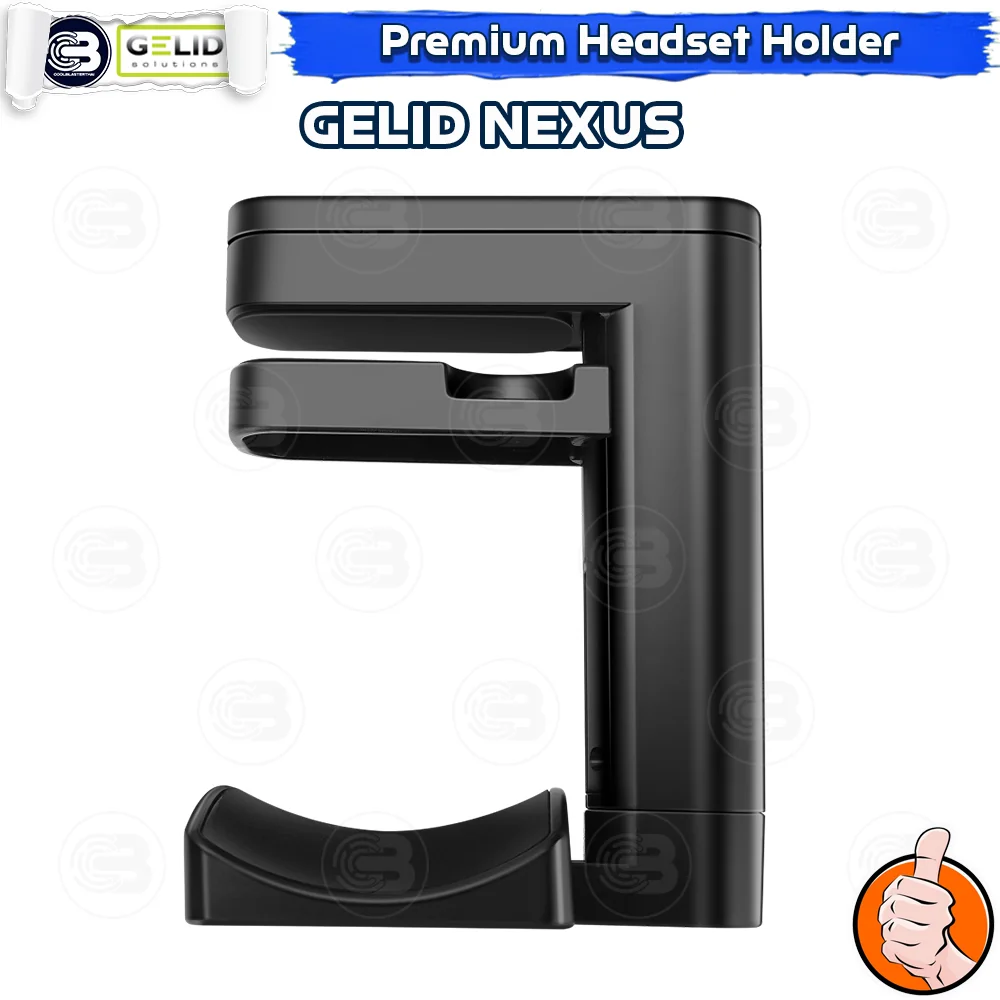 [CoolBlasterThai] GELID NEXUS PC Headset Holder With USB Hub and TF/SD
