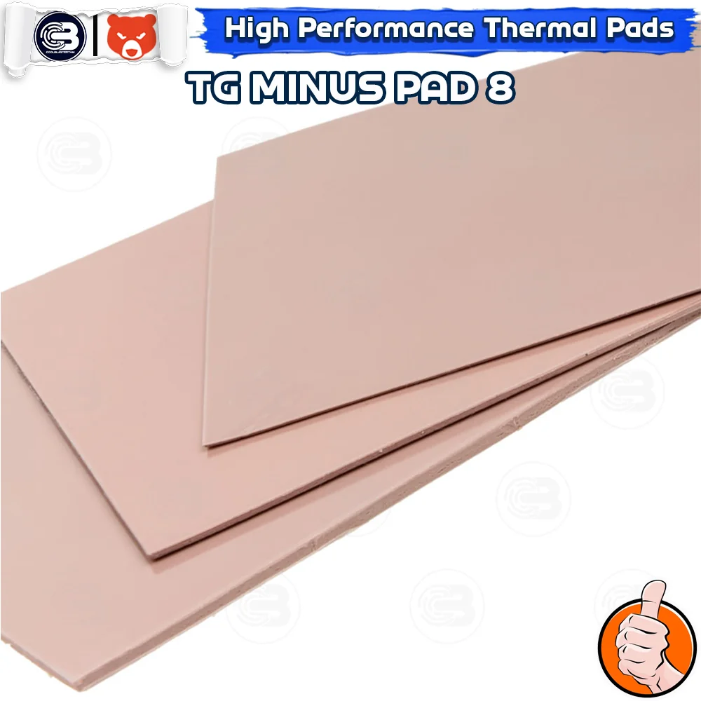 [CoolBlasterThai] THERMAL GRIZZLY MINUS PAD 8 Thermal Pad 2PCS- 120x20 /2.0 mm./8 W/mK