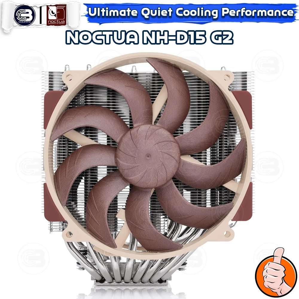 [CoolBlasterThai] NOCTUA NH-D15 G2 Heat Sink CPU Cooler (AM5/ LGA1851 Ready) ประกัน 6 ปี