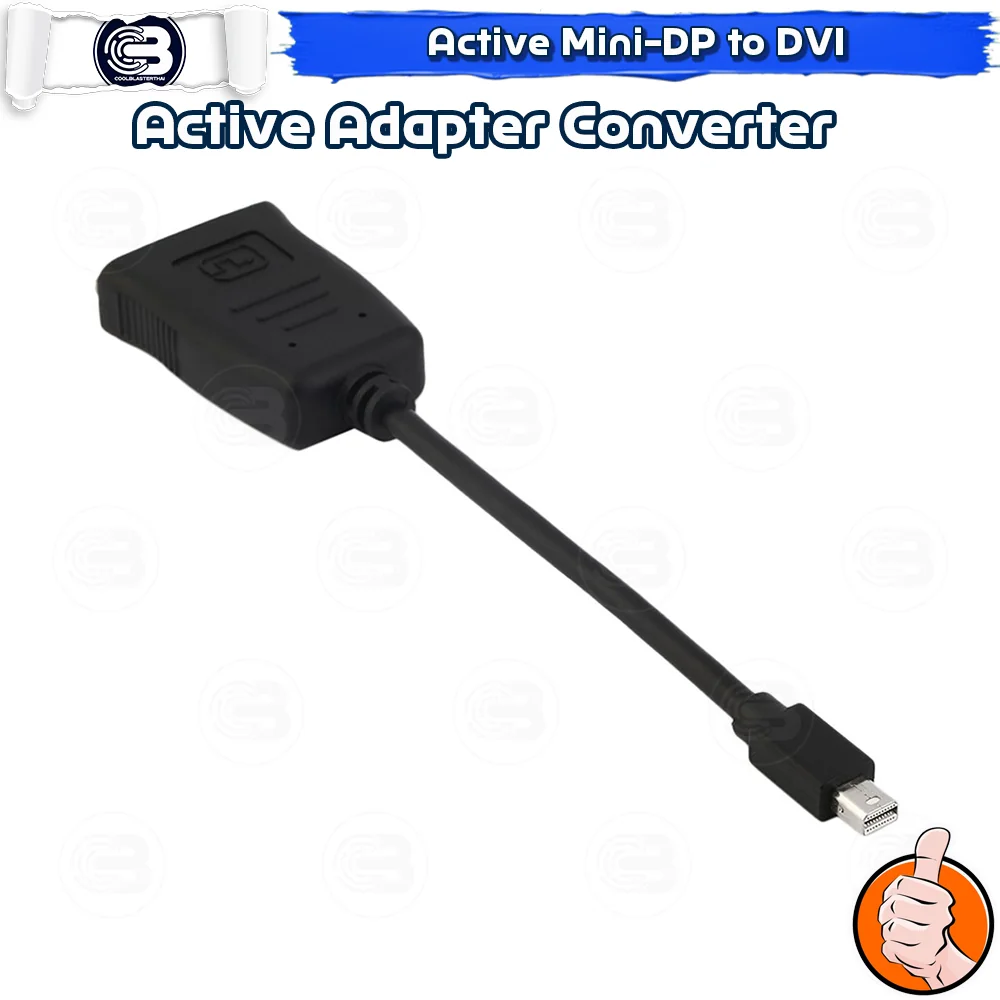 [CoolBlasterThai] Active Mini DisplayPort/Thunderbolt (mDP) to DVI