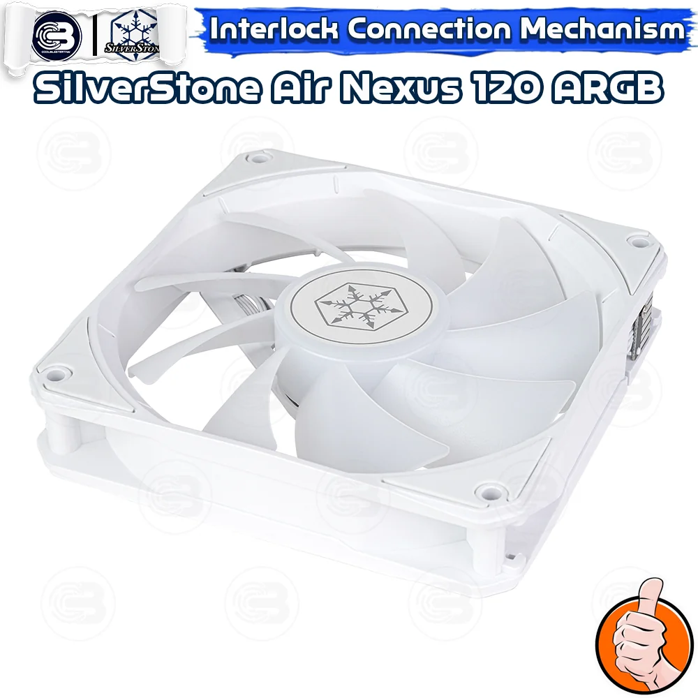 [CoolBlasterThai] SilverStone Air Nexus 120 ARGB (120mm) Fan Case ประกัน 1 ปี