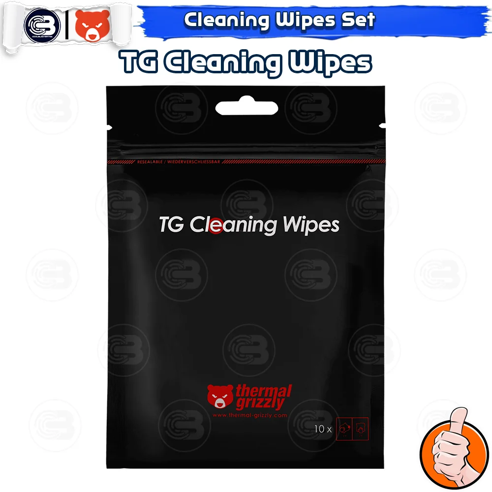 [CoolBlasterThai] THERMAL GRIZZLY Cleaning Wipes