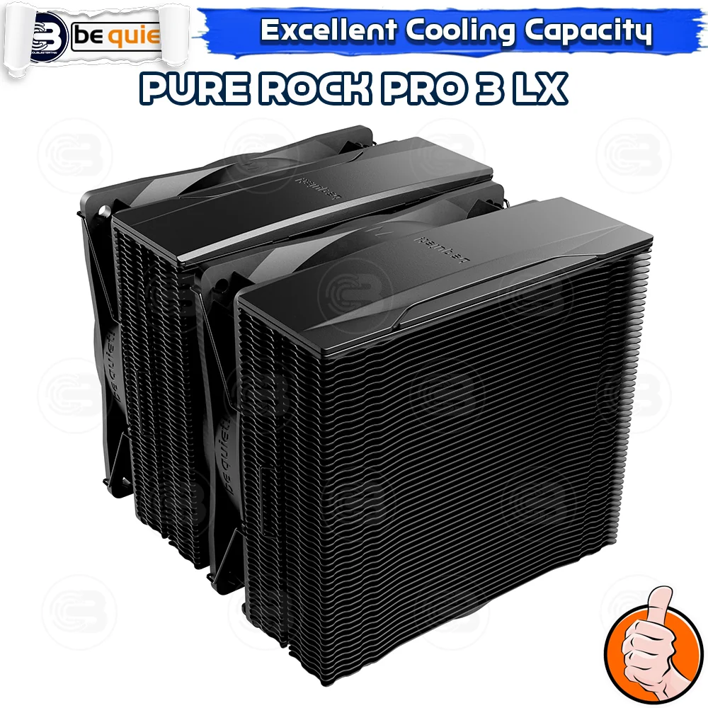 [CoolBlasterThai] Be Quiet Pure Rock Pro 3 LX Heat Sink CPU Cooler (AM5/LGA1851 Ready) (BK043) ประกัน 3 ปี