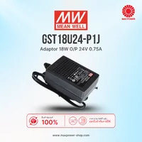 GST18U24-P1J : Adaptor 18W O/P 24V 0.75A Mean Well by MAX POWER-SHOP GST18U24-P1J : Adaptor 18W O/P 24V 0.75A Mean Well by MAX POWER-SHOP