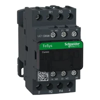 LC1D098E7 : Contactor 4P (2NO2NC) 20A 1NO+1NC 48Vac Schneider by MAX POWER-SHOP LC1D098E7 : Contactor 4P (2NO2NC) 20A 1NO+1NC 48Vac Schneider by MAX POWER-SHOP