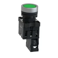 XA2EW33M1 : IPB, 220VAC, Green, 1NO Schneider by MAX POWER-SHOP XA2EW33M1 : IPB, 220VAC, Green, 1NO Schneider by MAX POWER-SHOP