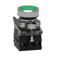 XB4BW33B5 : 24V LED Illuminated Pushbutton Green Schneider by MAX POWER-SHOP XB4BW33B5 : 24V LED Illuminated Pushbutton Green Schneider by MAX POWER-SHOP