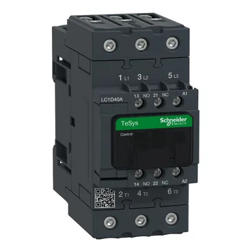 LC1D40AM7 : Contactor 3P (3NO) 40A 1NO+1NC 220Vac Schneider by MAX POWER-SHOP image 2 LC1D40AM7 : Contactor 3P (3NO) 40A 1NO+1NC 220Vac Schneider by MAX POWER-SHOP image 2