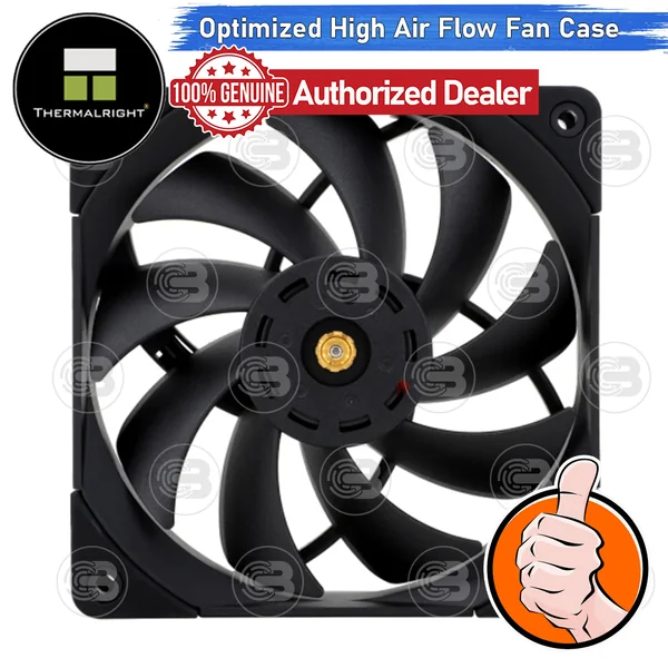 [CoolBlasterThai] Thermalright TL-C12 PRO 1850 RMP High Air Flow Fan Case (size 120 mm.) ประกัน 6 ปี image 1