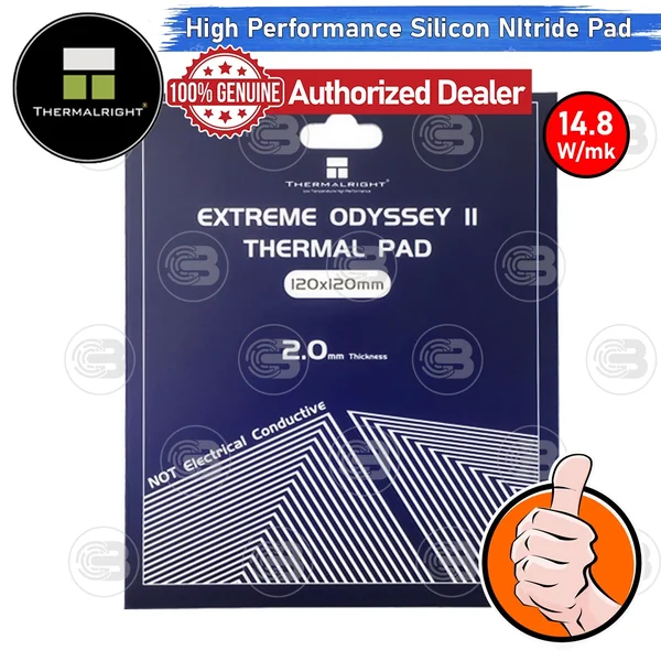 [CoolBlasterThai] Thermalright Extreme Odyssey II Thermal Pad (Silicon Nitride) 120x120x2.0 mm./14.8 W/mK image 1