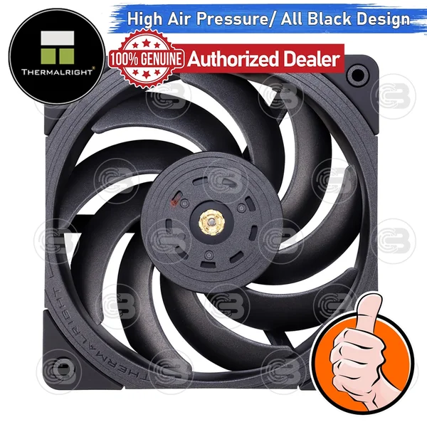 [CoolBlasterThai] Thermalright TL-B12 2000+RMP Static Pressure Fan Case (size 120 mm.) ประกัน 6 ปี image 1