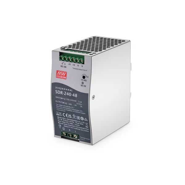 SDR-240-48 : 240W Din Rail Power Supply 48V with PFC Mean well by MAX POWER-SHOP image 2 SDR-240-48 : 240W Din Rail Power Supply 48V with PFC Mean well by MAX POWER-SHOP image 2