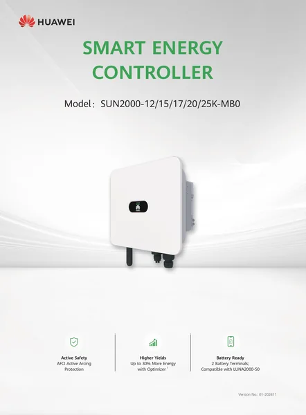 Huawei SUN2000-20K-MB0 (10Y) : Inverter 3 Phase 20 kW Huawei by MAX POWER-SHOP image 2 Huawei SUN2000-20K-MB0 (10Y) : Inverter 3 Phase 20 kW Huawei by MAX POWER-SHOP image 2