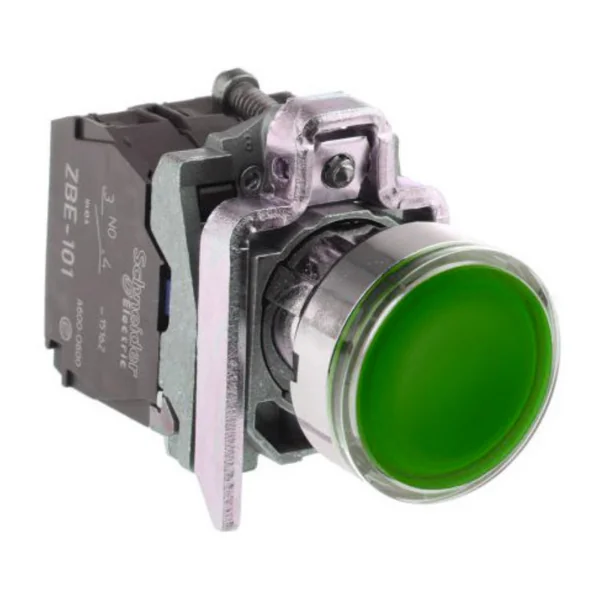 XB4BW33B5 : 24V LED Illuminated Pushbutton Green Schneider by MAX POWER-SHOP XB4BW33B5 : 24V LED Illuminated Pushbutton Green Schneider by MAX POWER-SHOP