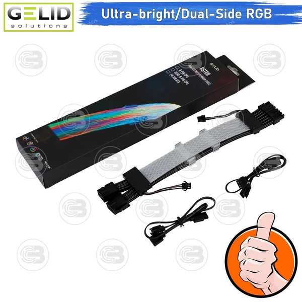 [CoolBlasterThai] GELID ASTRA A-RGB EXTENSION Dual 8-Pin GPU CABLE image 2