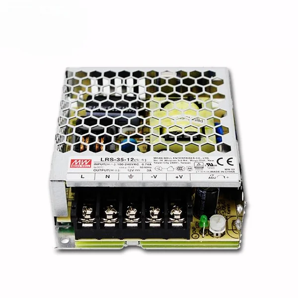 LRS-35-12 : Enclosed 35W O/P 12V 3A Mean well by MAX POWER-SHOP image 2 LRS-35-12 : Enclosed 35W O/P 12V 3A Mean well by MAX POWER-SHOP image 2