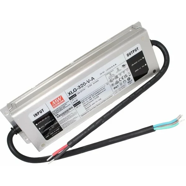 XLG-320-V-A : LED Driver 24V/312W 13A, 12V/216W 18A Mean well by MAX POWER-SHOP image 2 XLG-320-V-A : LED Driver 24V/312W 13A, 12V/216W 18A Mean well by MAX POWER-SHOP image 2