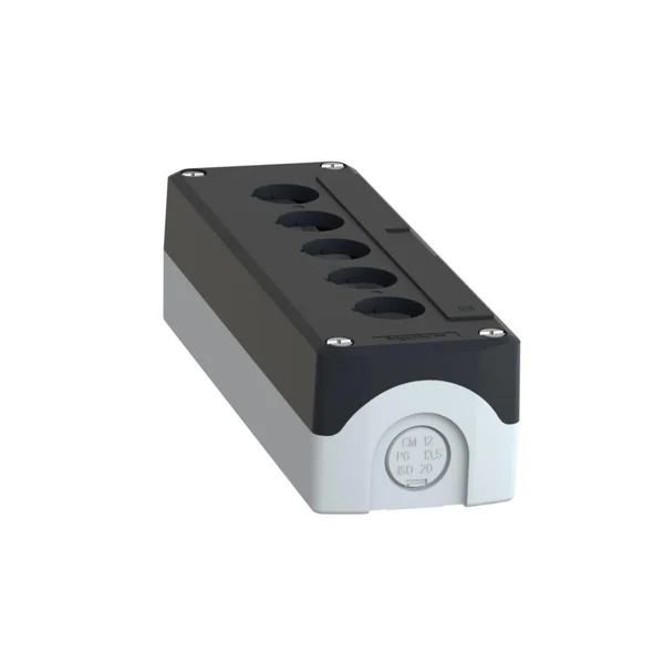 XALD05 : กล่องควบคุมเปล่า (Empty Control Box) สำหรับติดตั้งปุ่มกด 5 ช่อง Schneider by MAX POWER-SHOP image 2 XALD05 : กล่องควบคุมเปล่า (Empty Control Box) สำหรับติดตั้งปุ่มกด 5 ช่อง Schneider by MAX POWER-SHOP image 2