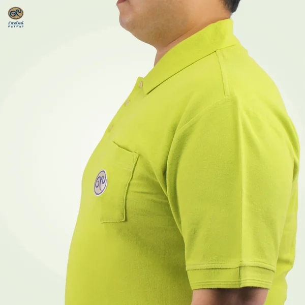 เสื้อโปโลภัทรพัฒน์ สีเขียวมะกอก image 8