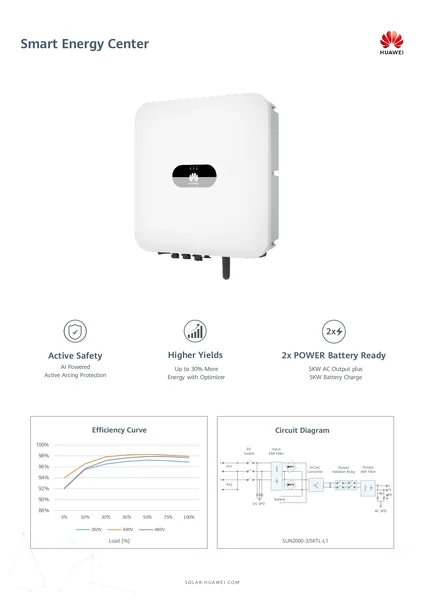 SUN2000-3KTL-L1 : Inverter 1 Phase 3 kW Huawei by MAX POWER-SHOP image 2 SUN2000-3KTL-L1 : Inverter 1 Phase 3 kW Huawei by MAX POWER-SHOP image 2