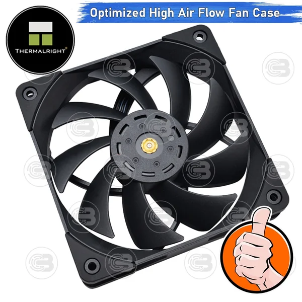 [CoolBlasterThai] Thermalright TL-C12 PRO 1850 RMP High Air Flow Fan Case (size 120 mm.) ประกัน 6 ปี image 3