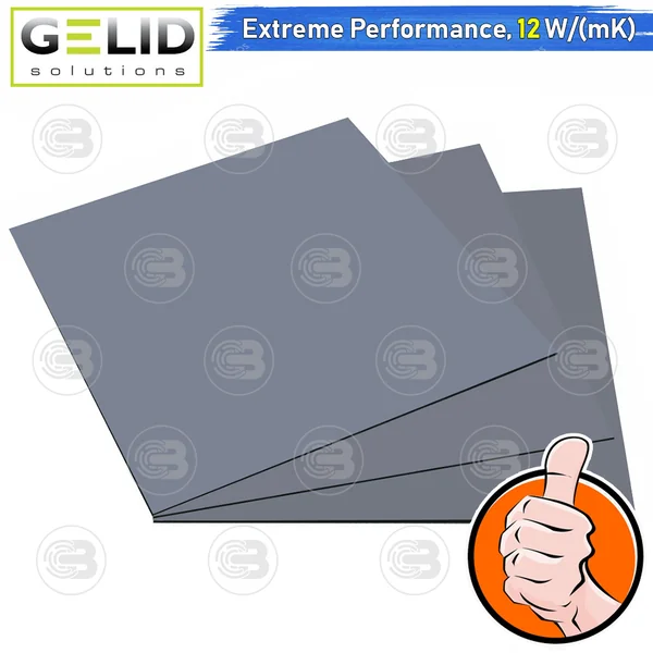 [CoolBlasterThai] GELID GP-EXTREME Thermal Pad 120x120x0.5 mm./12.0 W/mK (TP-GP01-S-A) image 3